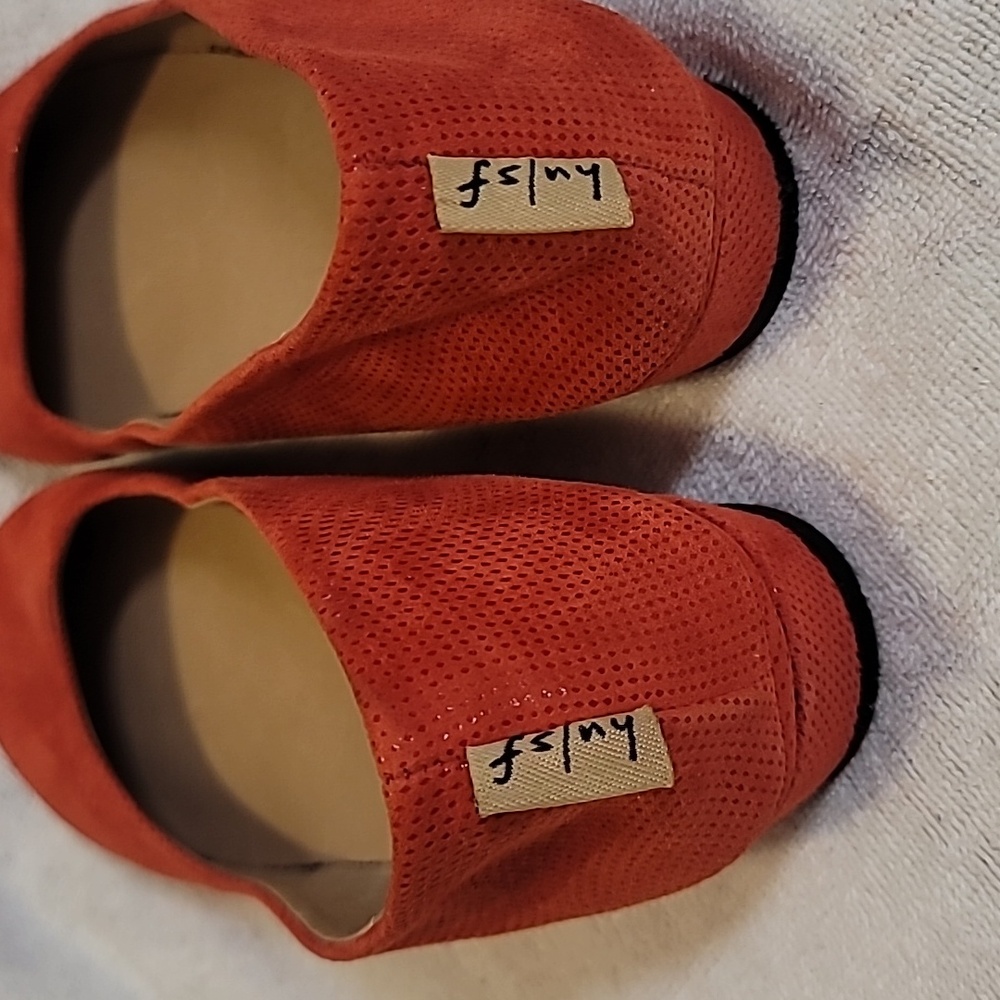 fs/ny Rusty Coral Ballet Flats - Picture 4 of 7